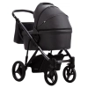 Bebetto Pascal Premium Class Dark 02 kolor czarny ekoskóra wózek 2w1
